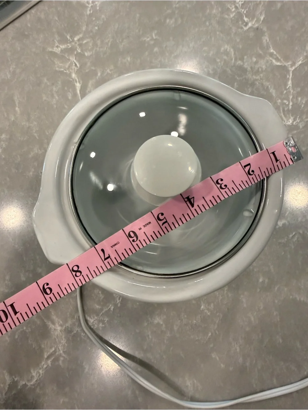 Pioneer Woman 4 Qt Slow Cooker Floral Aqua Crock Pot Glass Lid NWOT